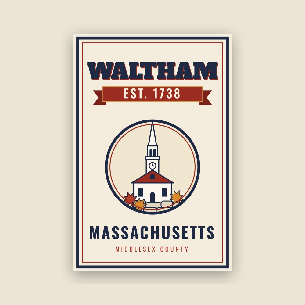 Waltham Garden Flag