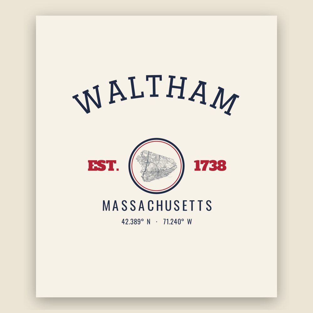Waltham Hometown Ornament