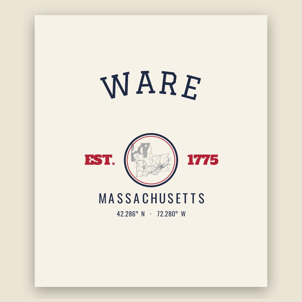 Ware Hometown Ornament