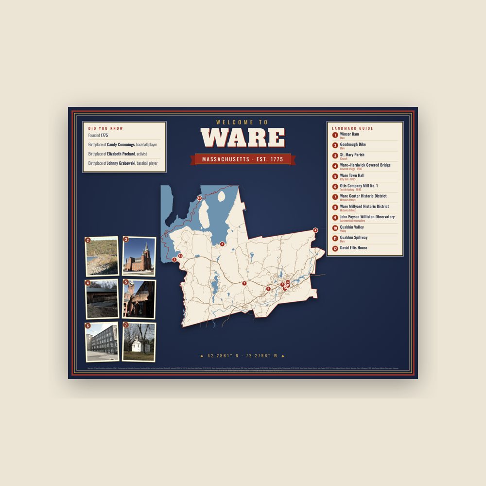 Ware Map Placemat
