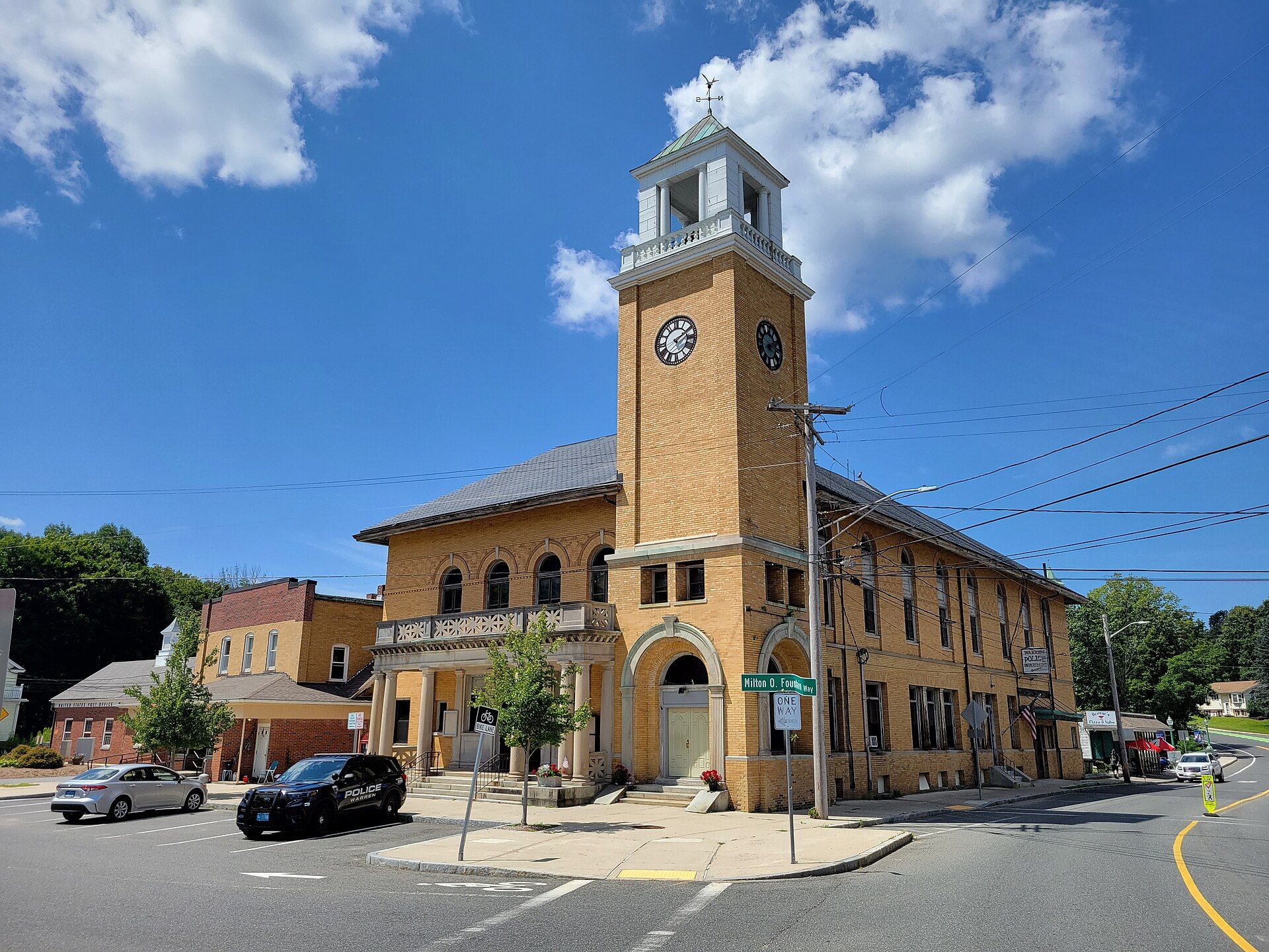 Warren Town Hall, Warren, Massachusetts