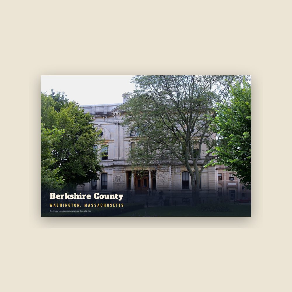 Washington Berkshire County Postcard