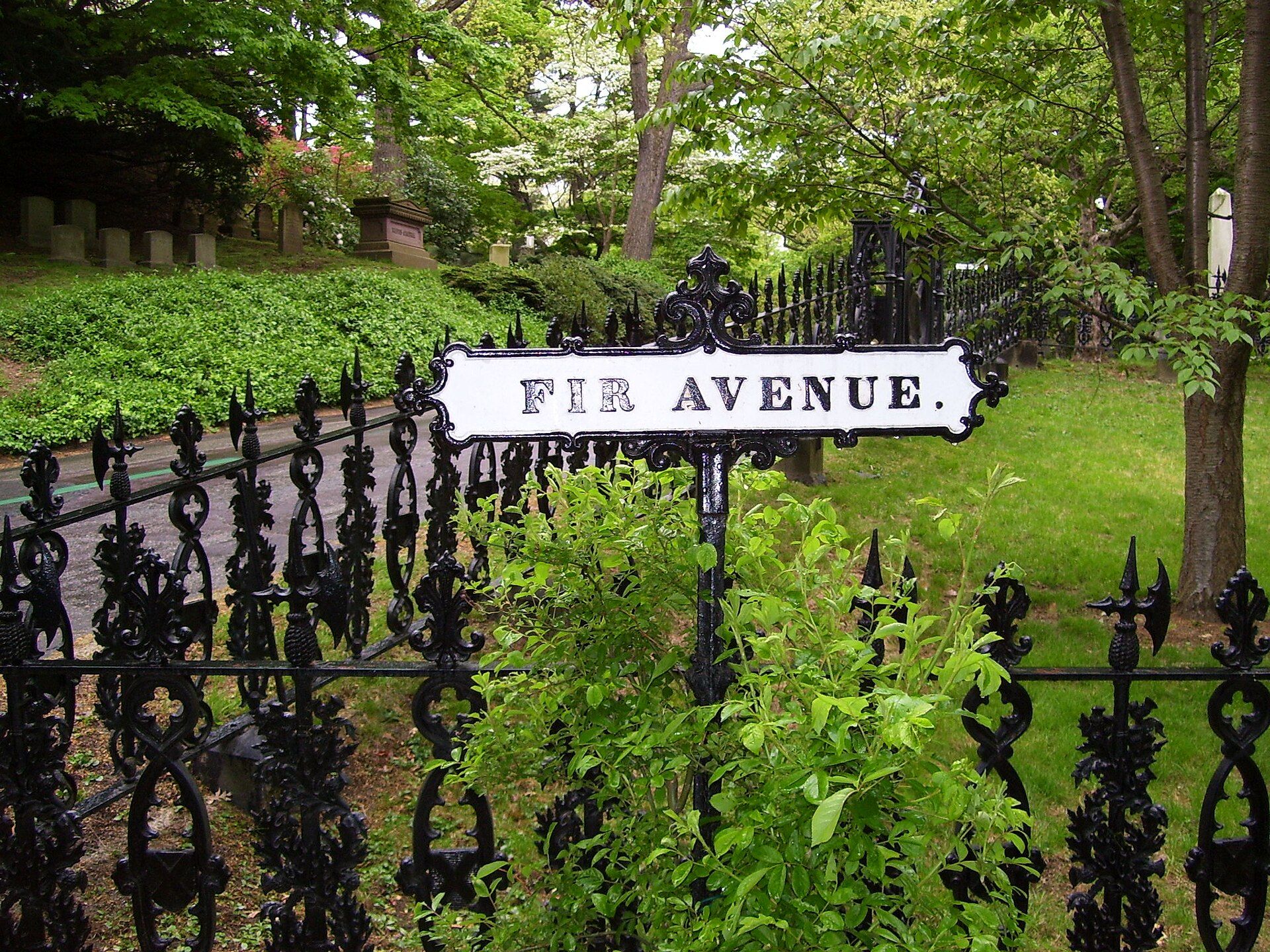 Mount Auburn Cemetery, Watertown, Massachusetts