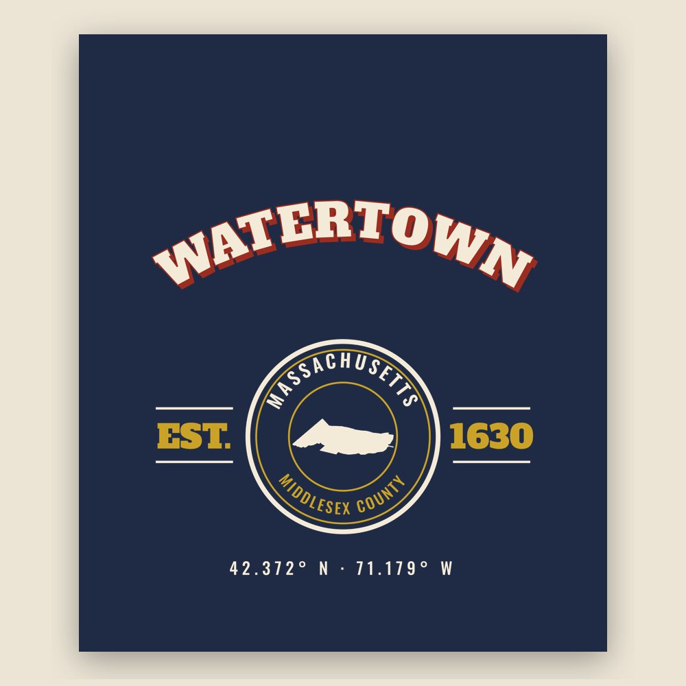 Watertown Est. Tee