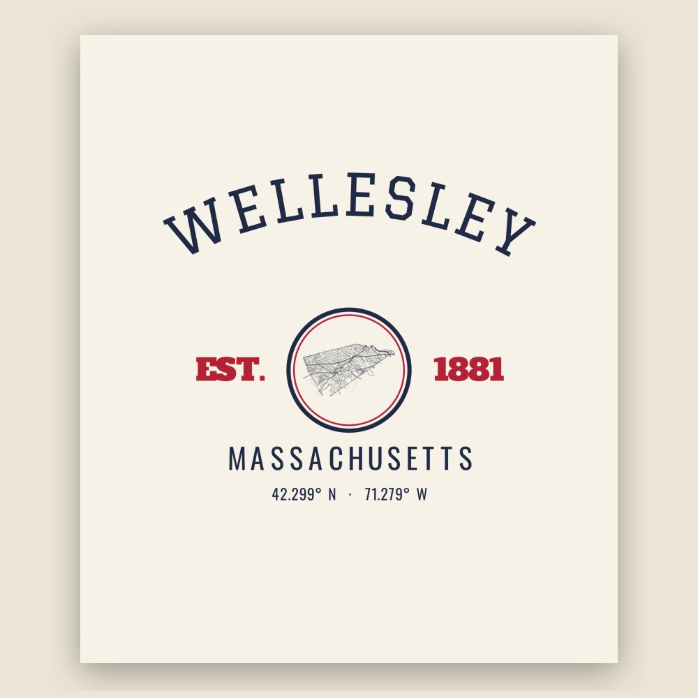 Wellesley Hometown Ornament