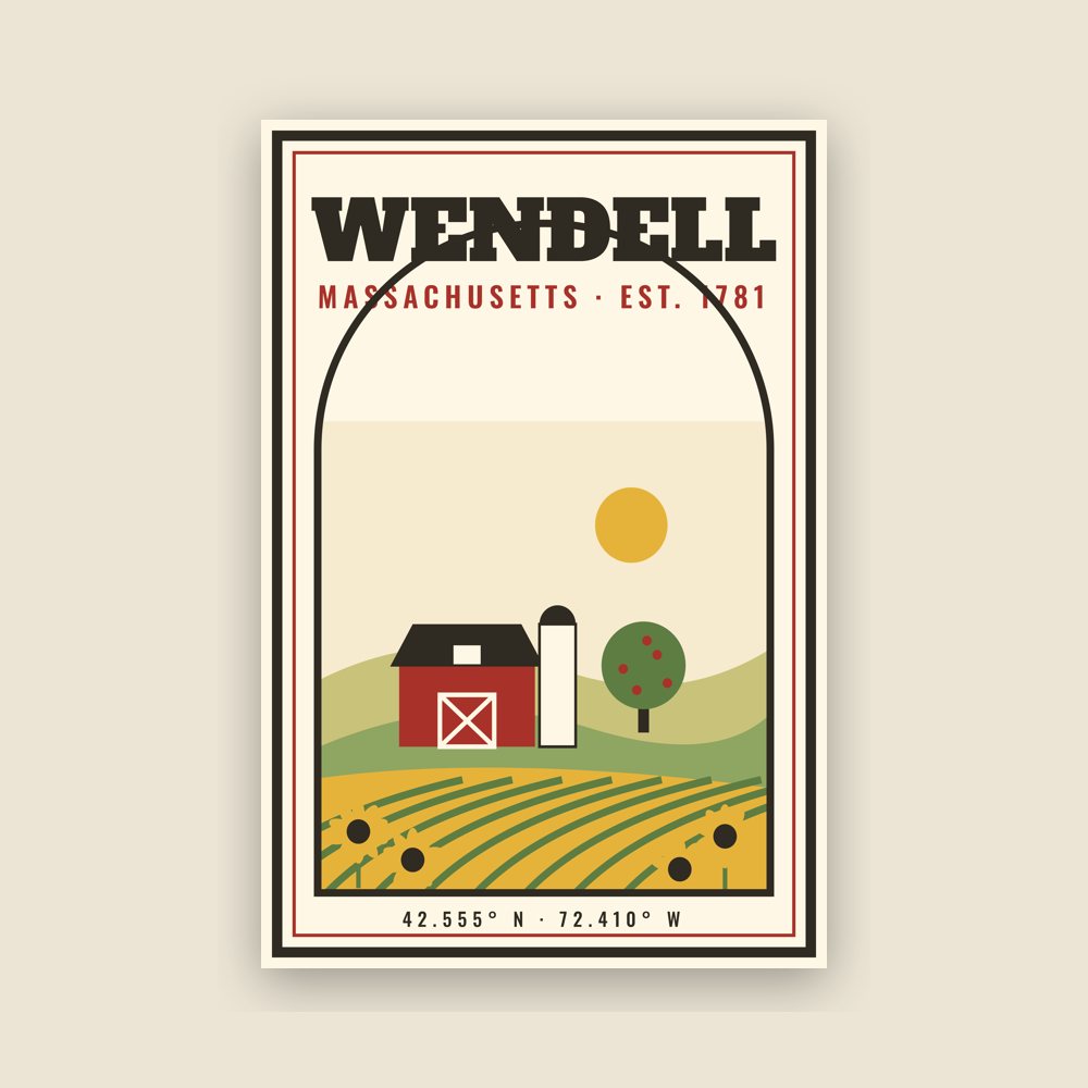 Wendell Garden Flag