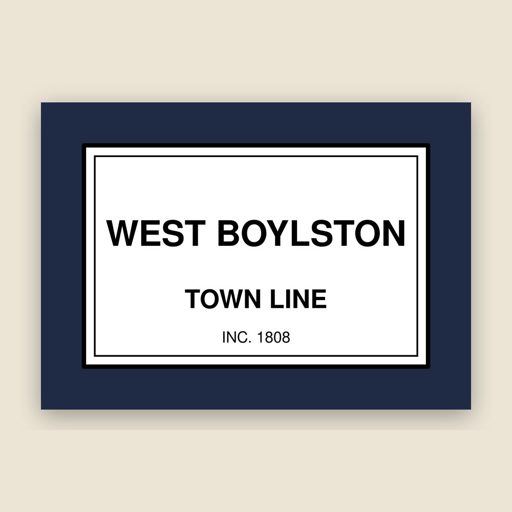 West Boylston Cork Coaster