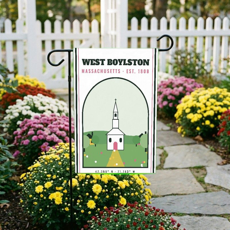 West Boylston Garden Flag
