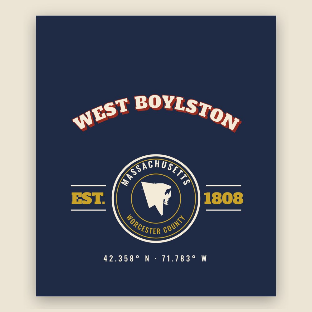 West Boylston Est. Tee