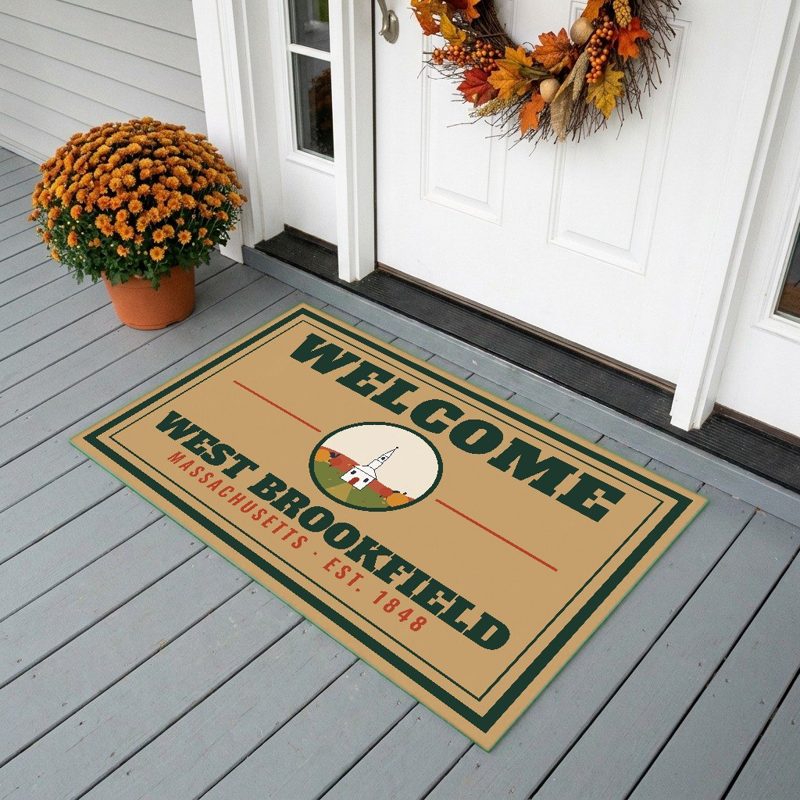 West Brookfield Welcome Doormat