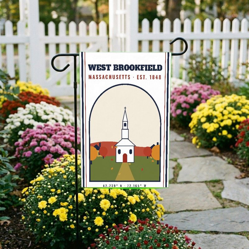 West Brookfield Garden Flag