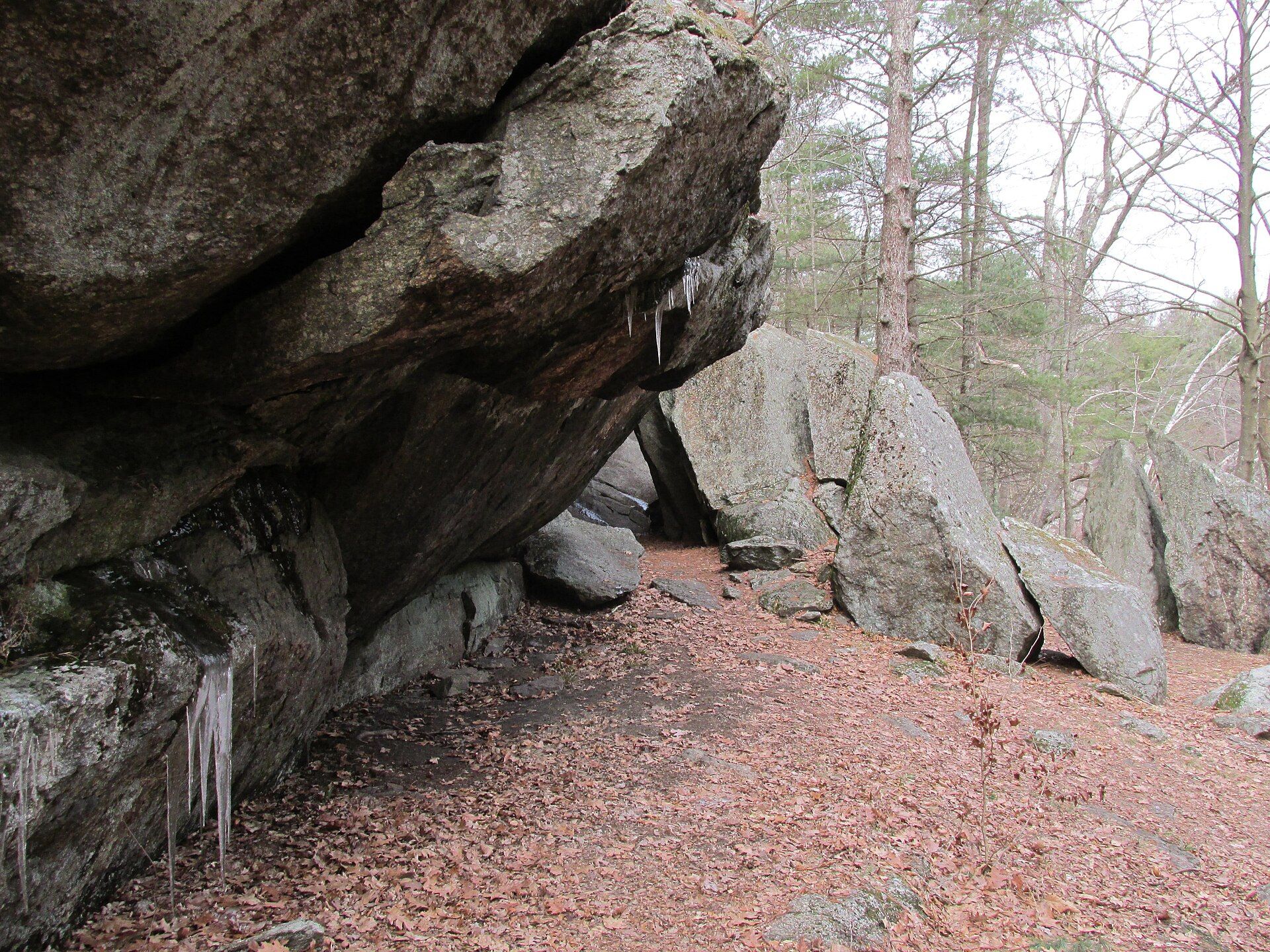Rock House Reservation, West Brookfield, Massachusetts