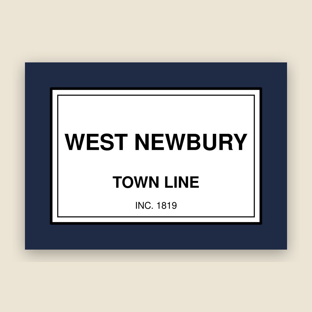West Newbury Town Line Mug