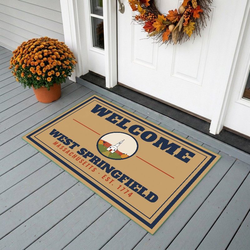 West Springfield Welcome Doormat