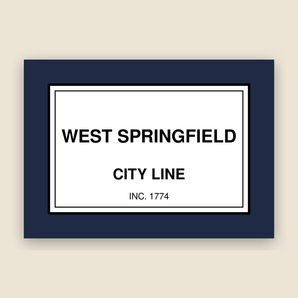 West Springfield Town Line Mug