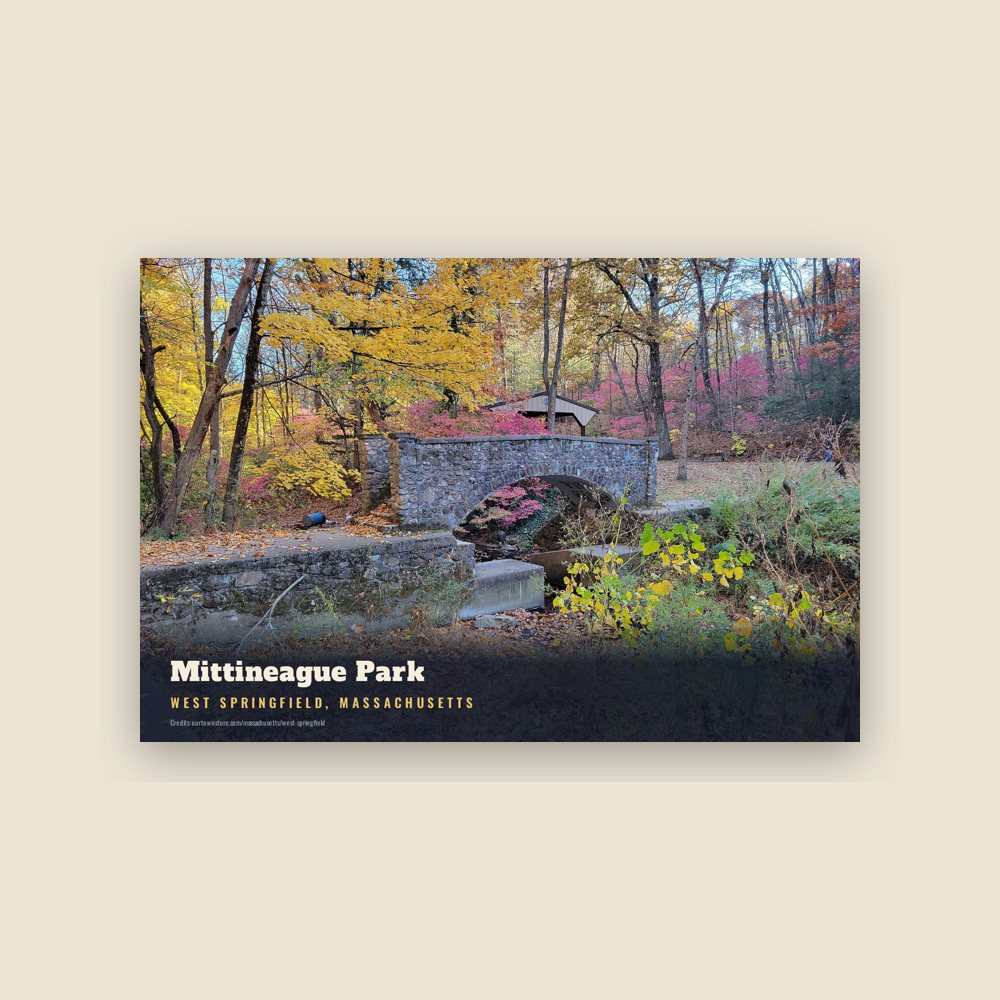 West Springfield Mittineague Park Postcard