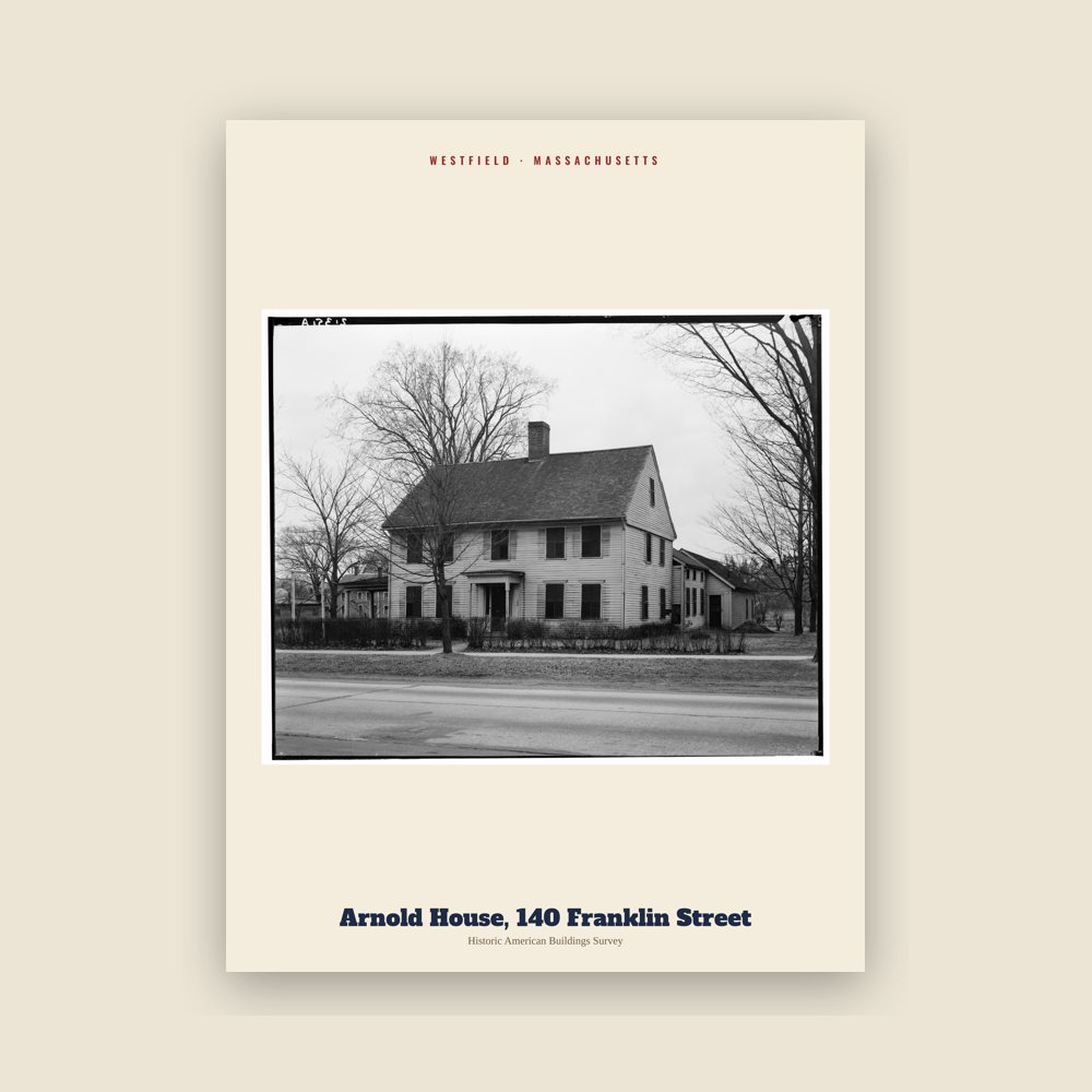 Westfield Arnold House, 140 Franklin Street Archive Print