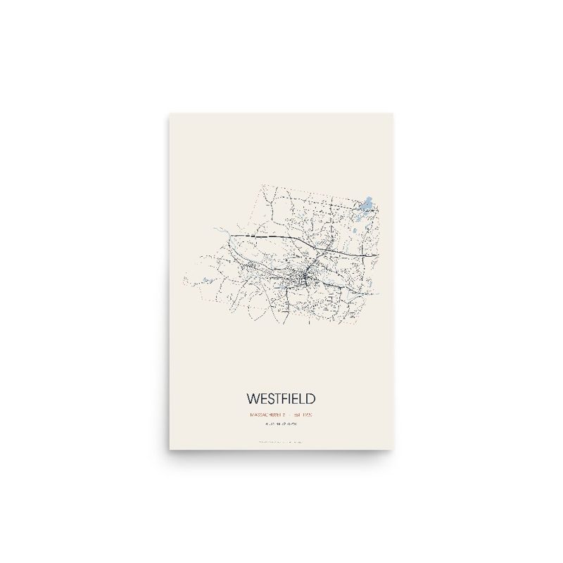 Westfield Street Map Poster · Linen