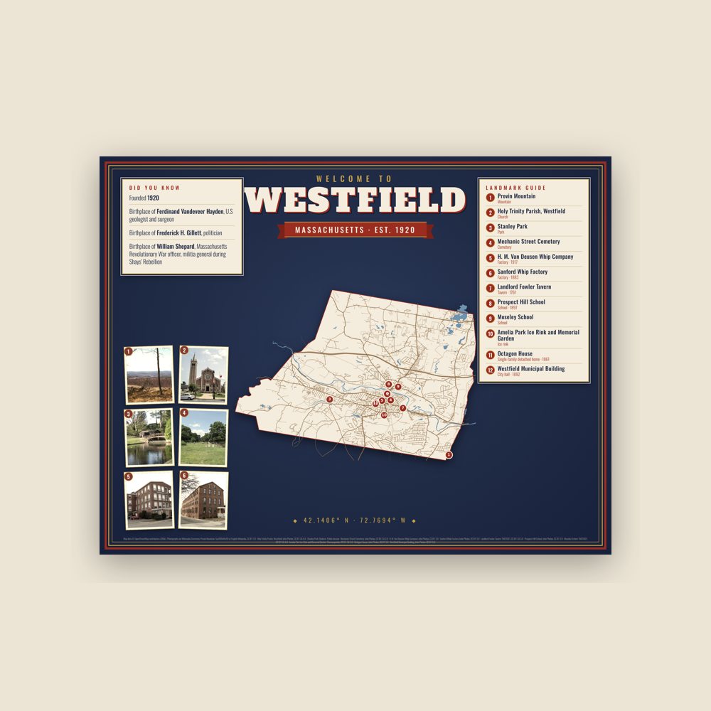 Westfield Map Placemat