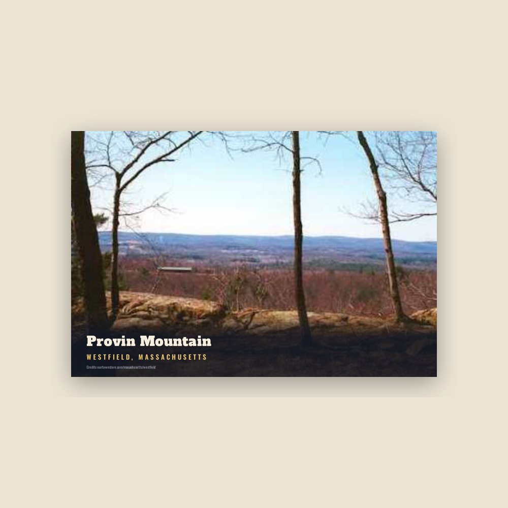 Westfield Provin Mountain Postcard