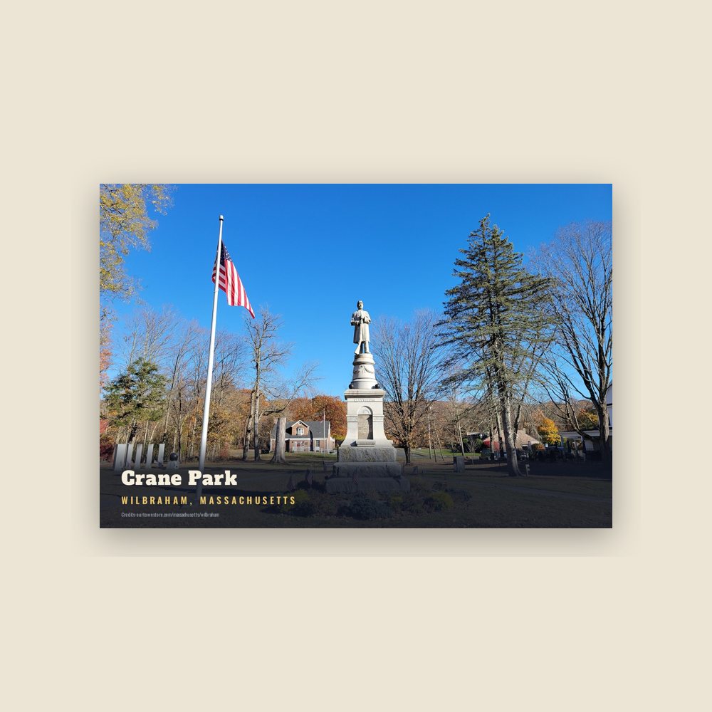 Wilbraham Crane Park Postcard