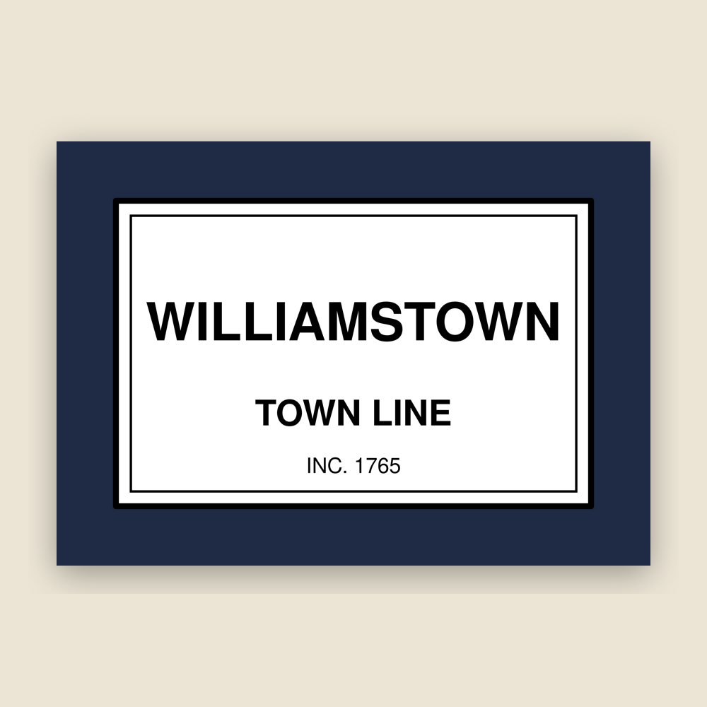 Williamstown Town Line Mug