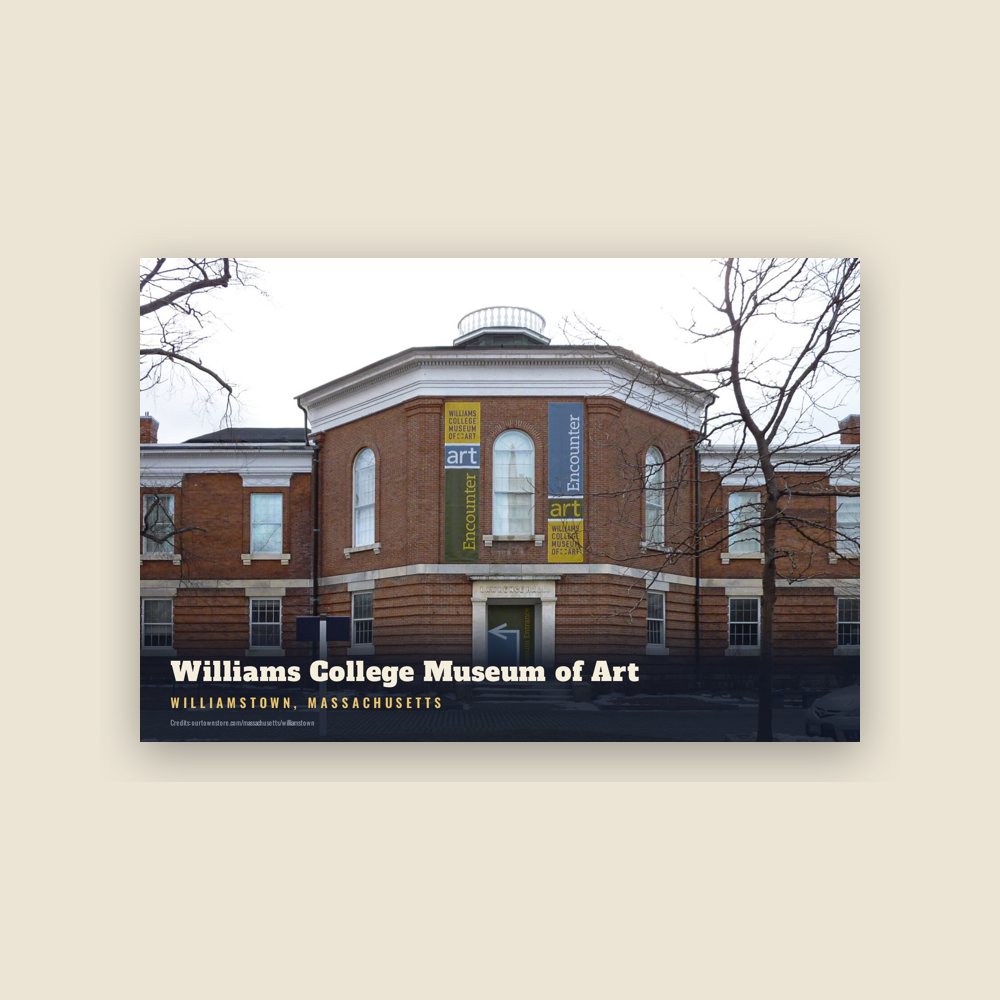 Williamstown Williams College Museum of Art Postcard