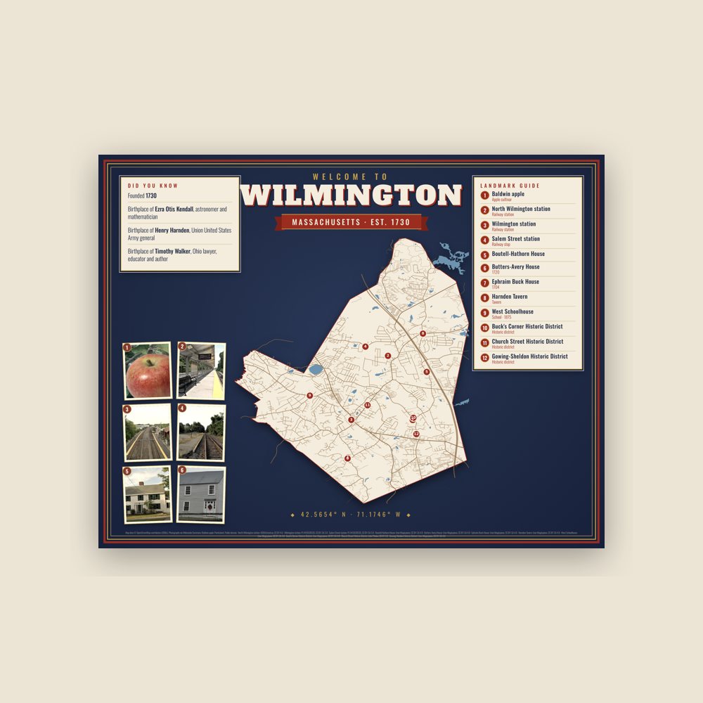 Wilmington Map Placemat