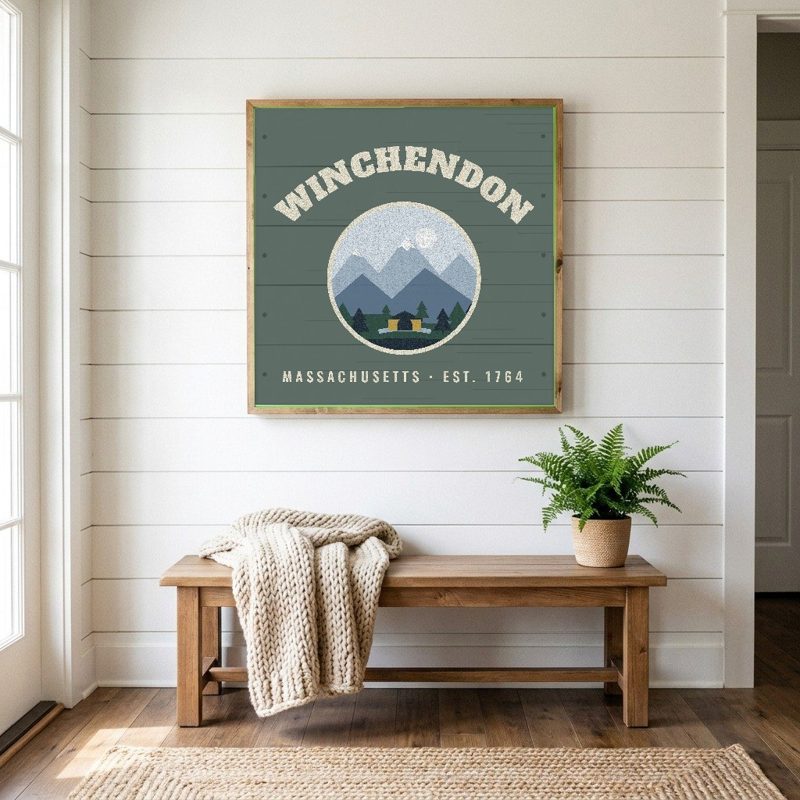 Winchendon Hometown Wood Sign