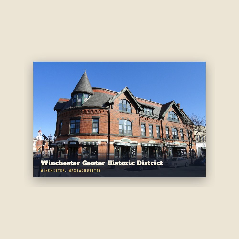 Winchester Winchester Center Historic District Postcard