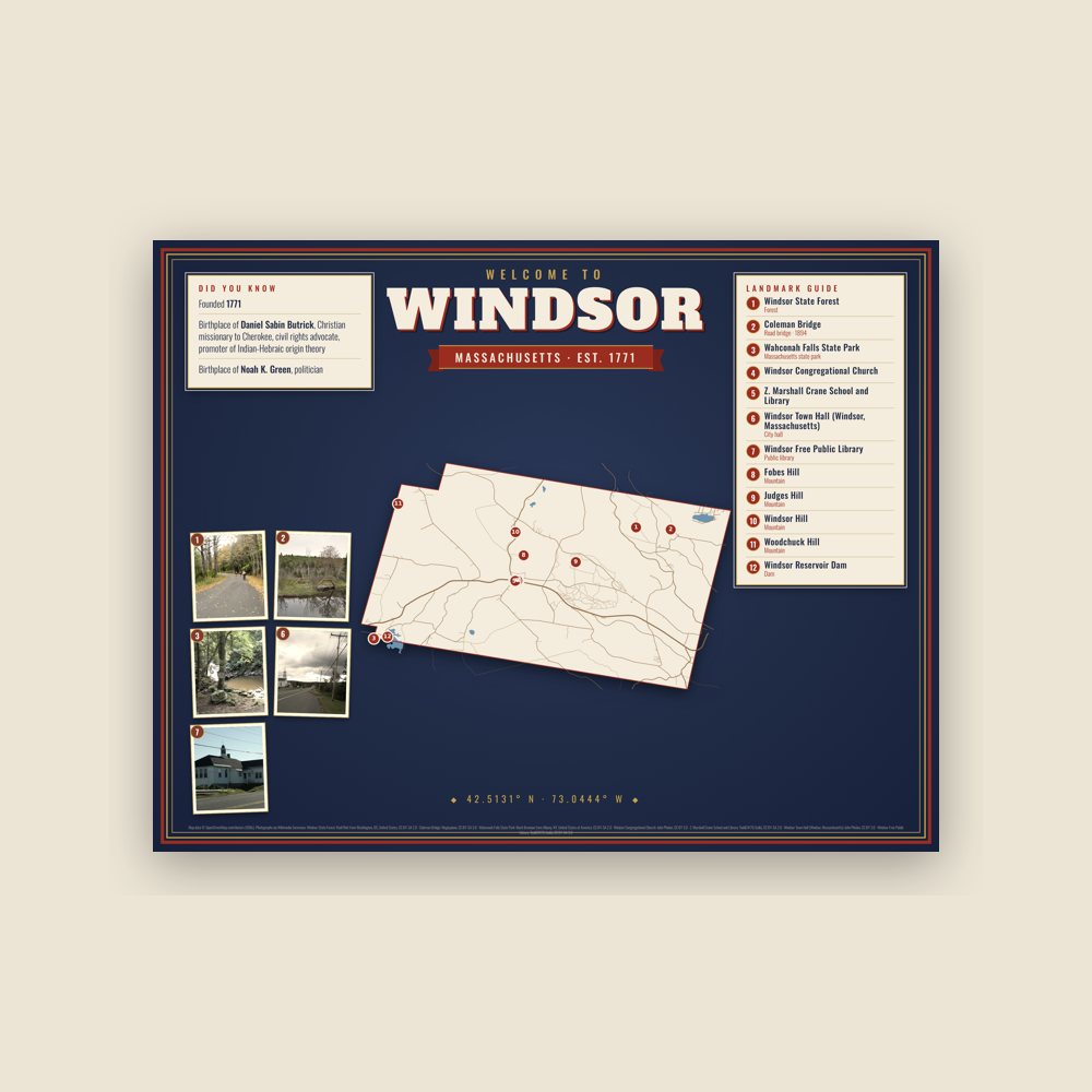Windsor Map Placemat