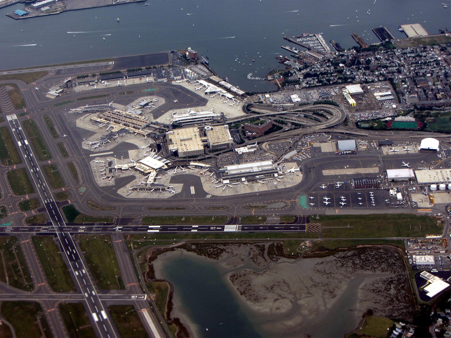 Logan International Airport, Winthrop, Massachusetts