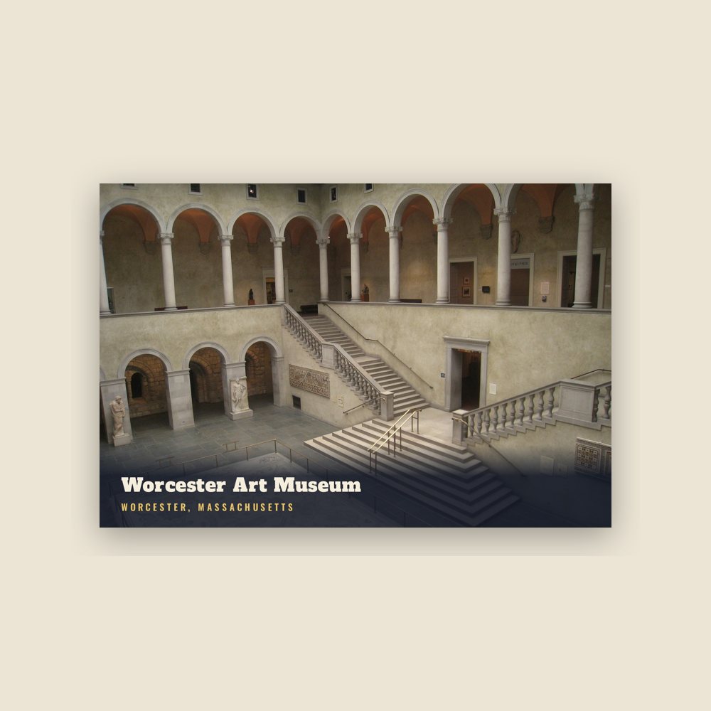 Worcester Worcester Art Museum Postcard
