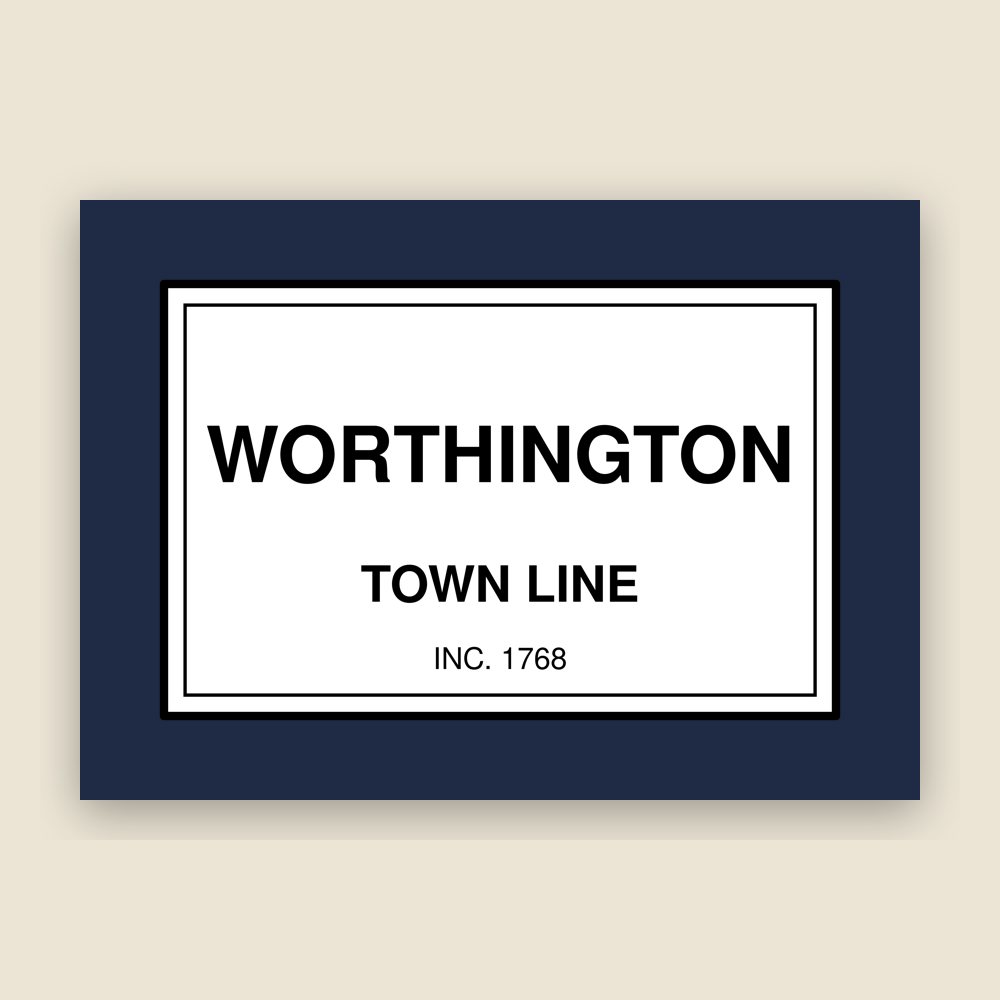 Worthington Town Line Mug