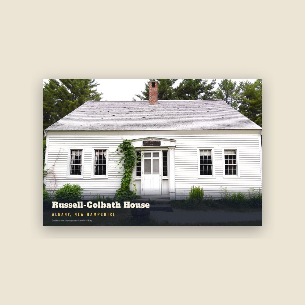 Albany Russell-Colbath House Postcard