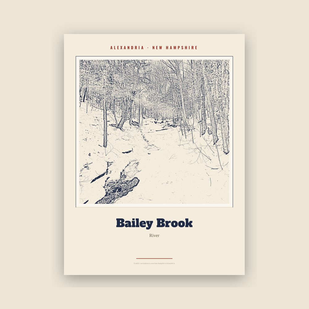 Alexandria Bailey Brook Landmark Print