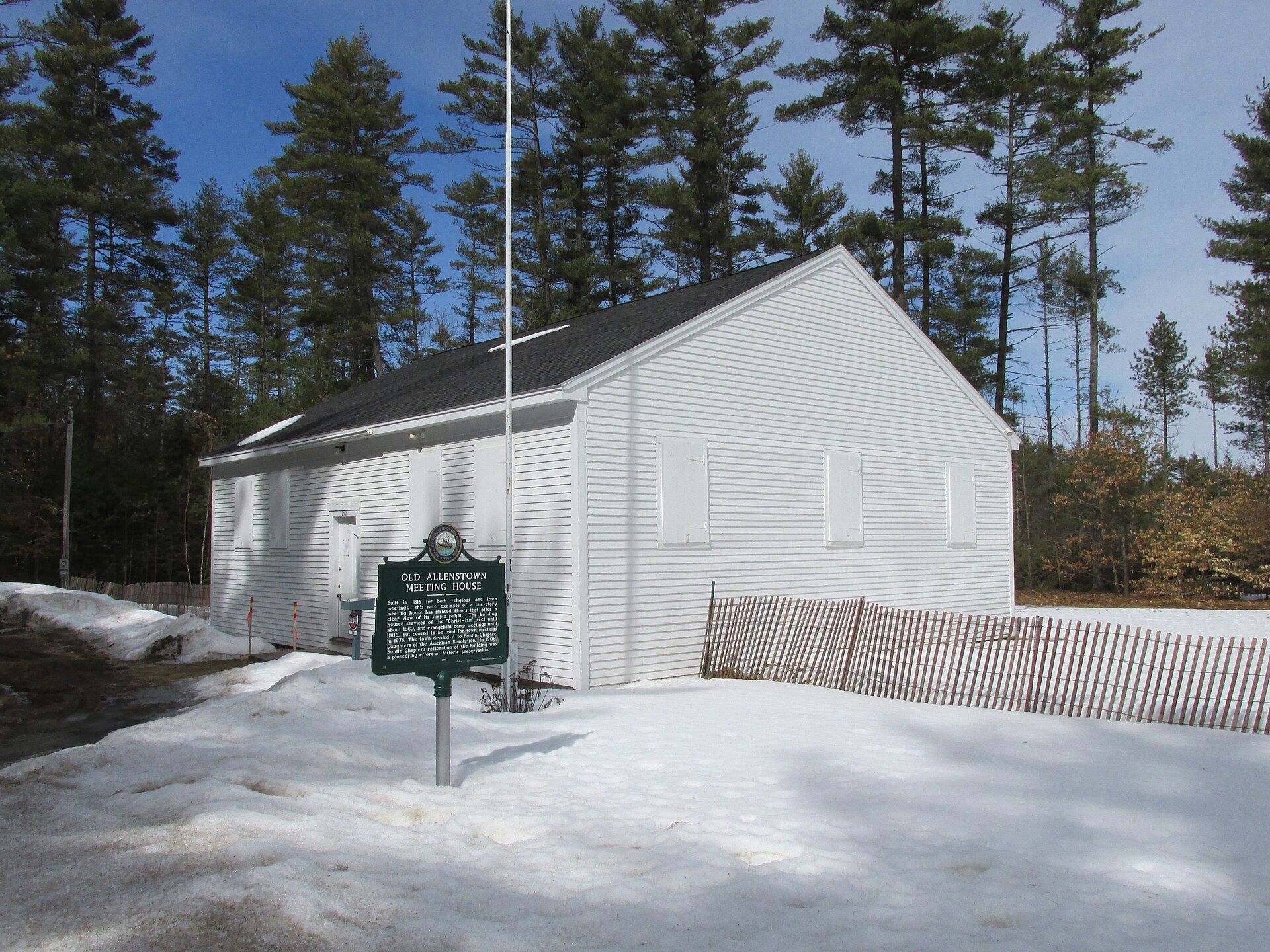Allenstown Meeting House, Allenstown, New Hampshire
