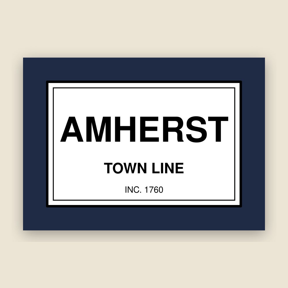 Amherst Town Line Mug