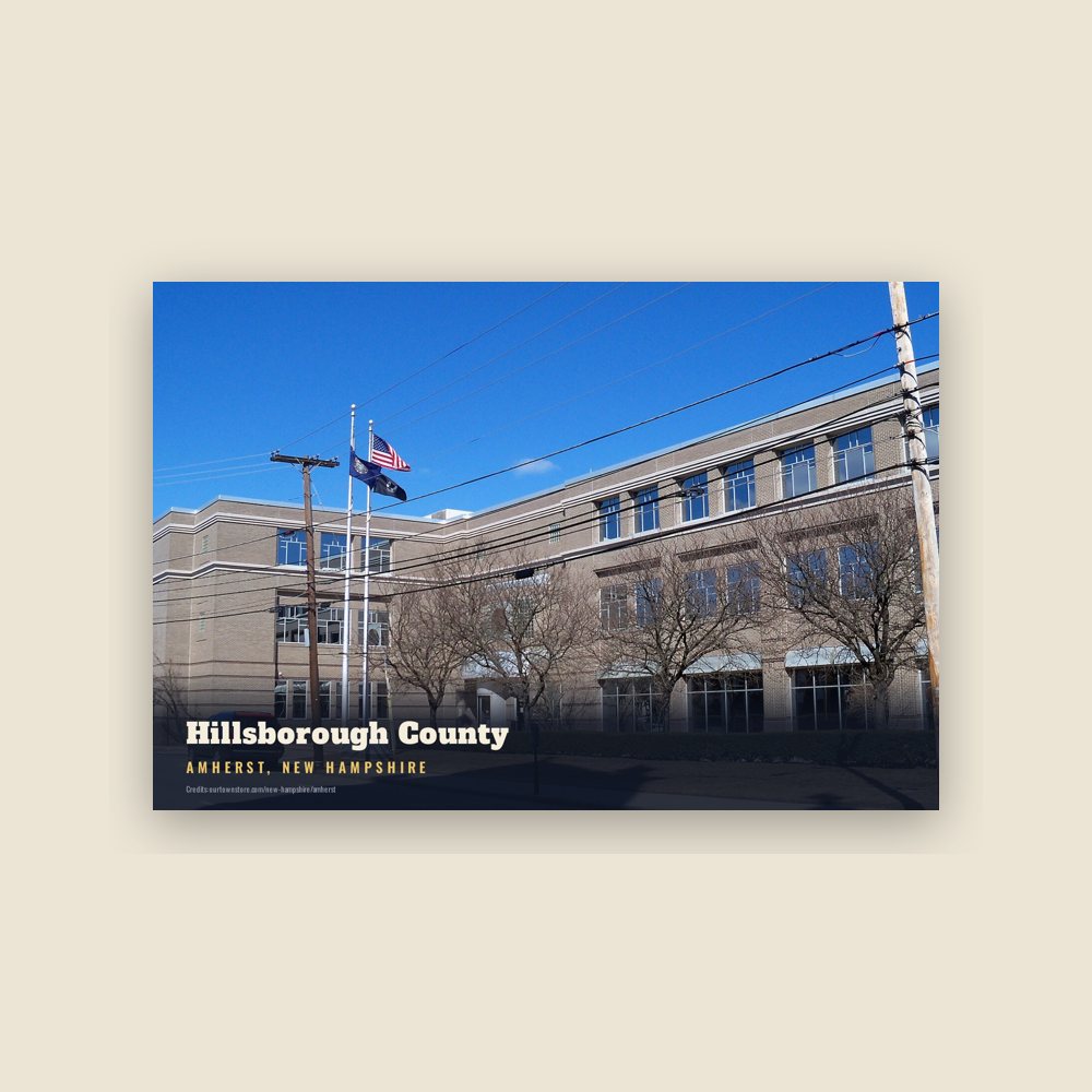 Amherst Hillsborough County Postcard