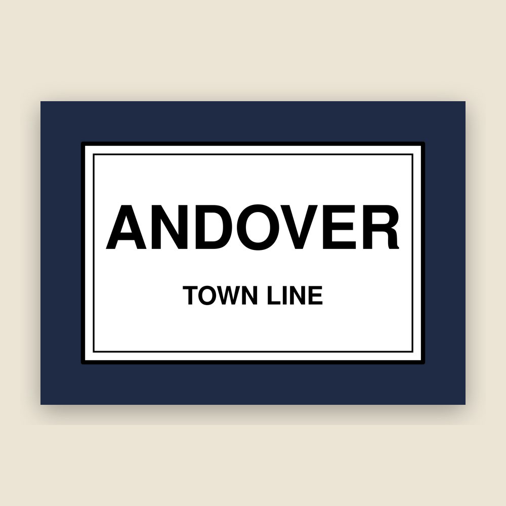 Andover Town Line Mug
