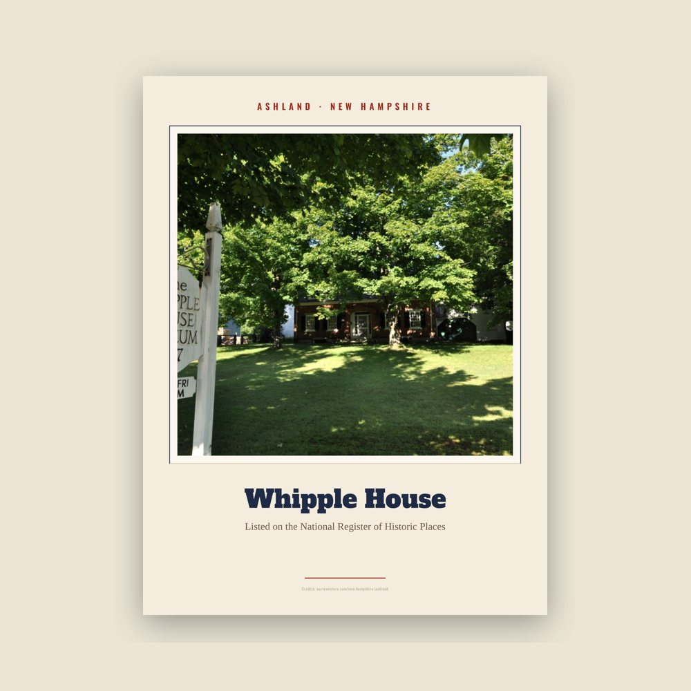Ashland Whipple House Landmark Print