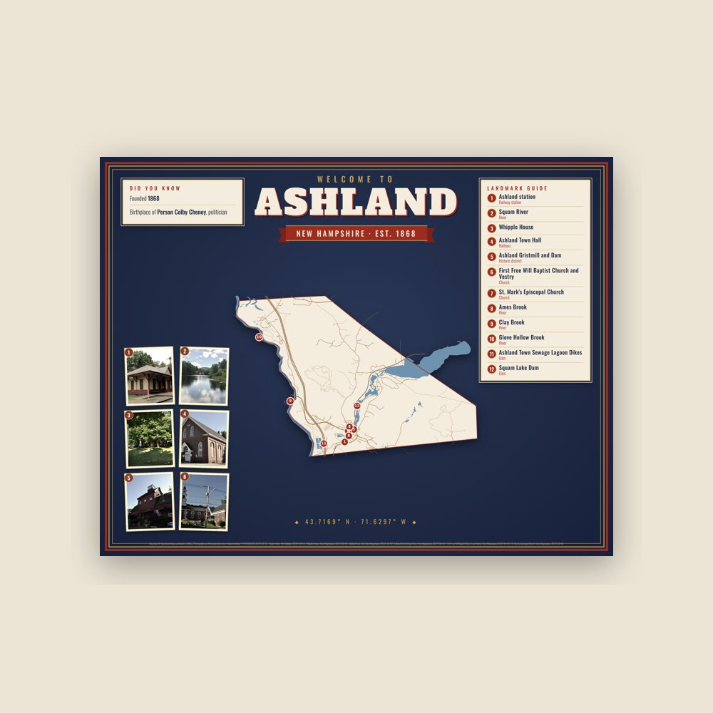 Ashland Map Placemat