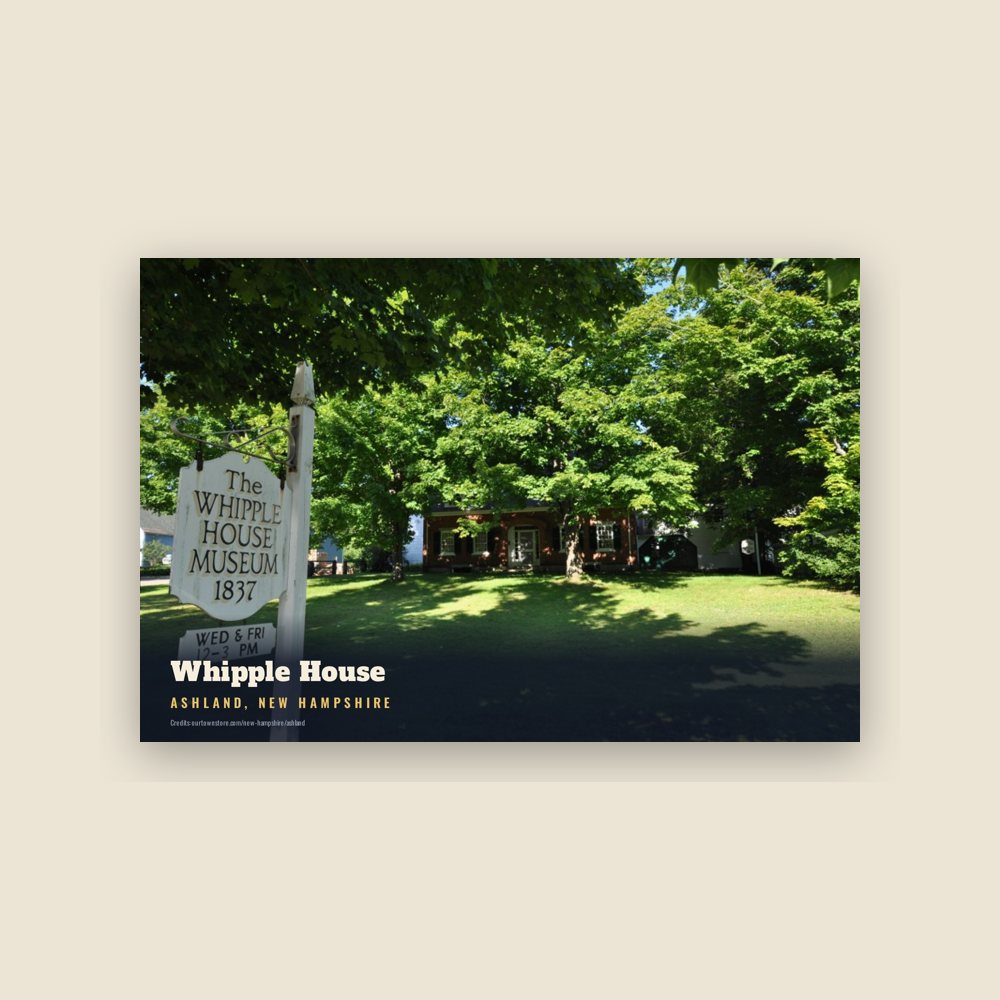 Ashland Whipple House Postcard