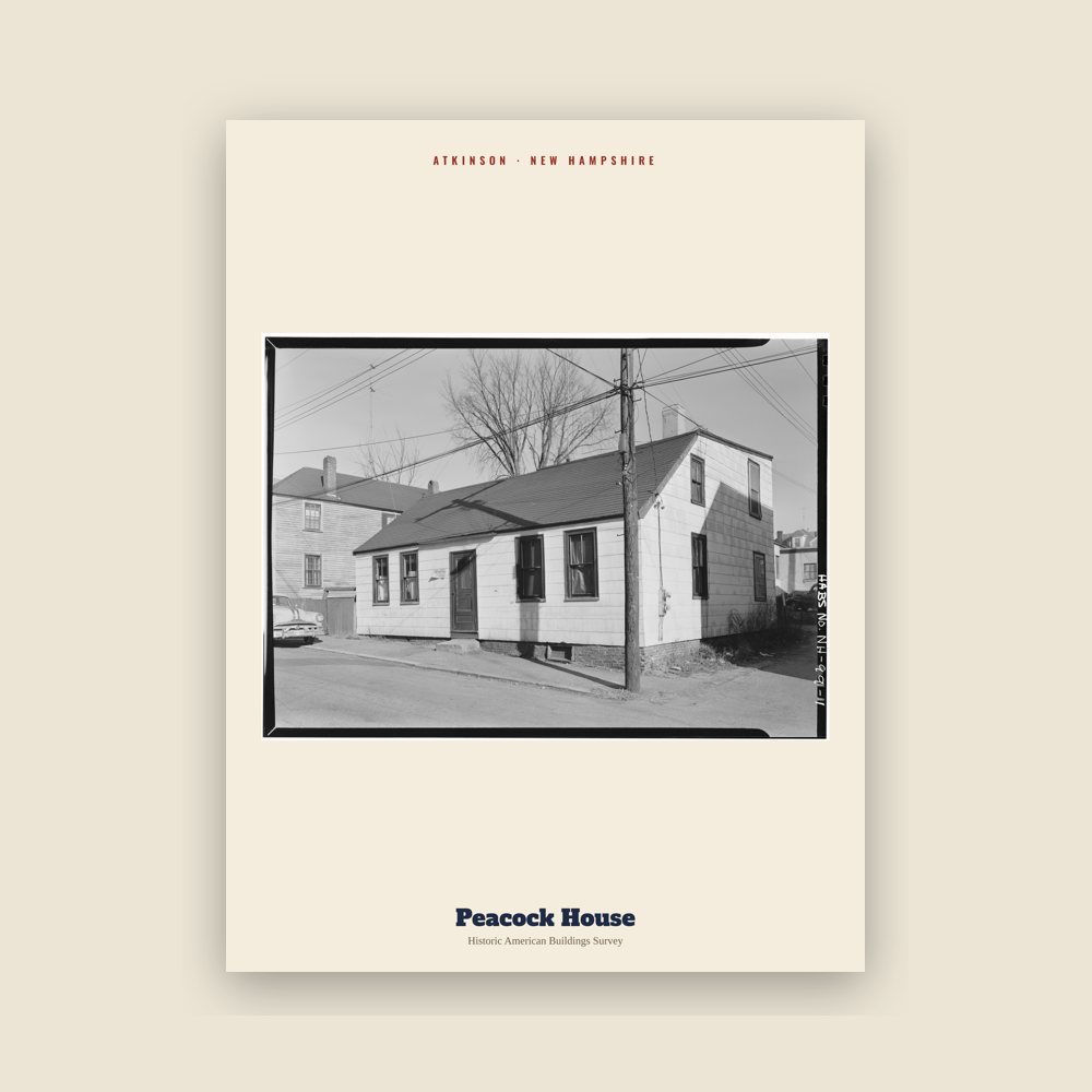 Atkinson Peacock House Archive Print