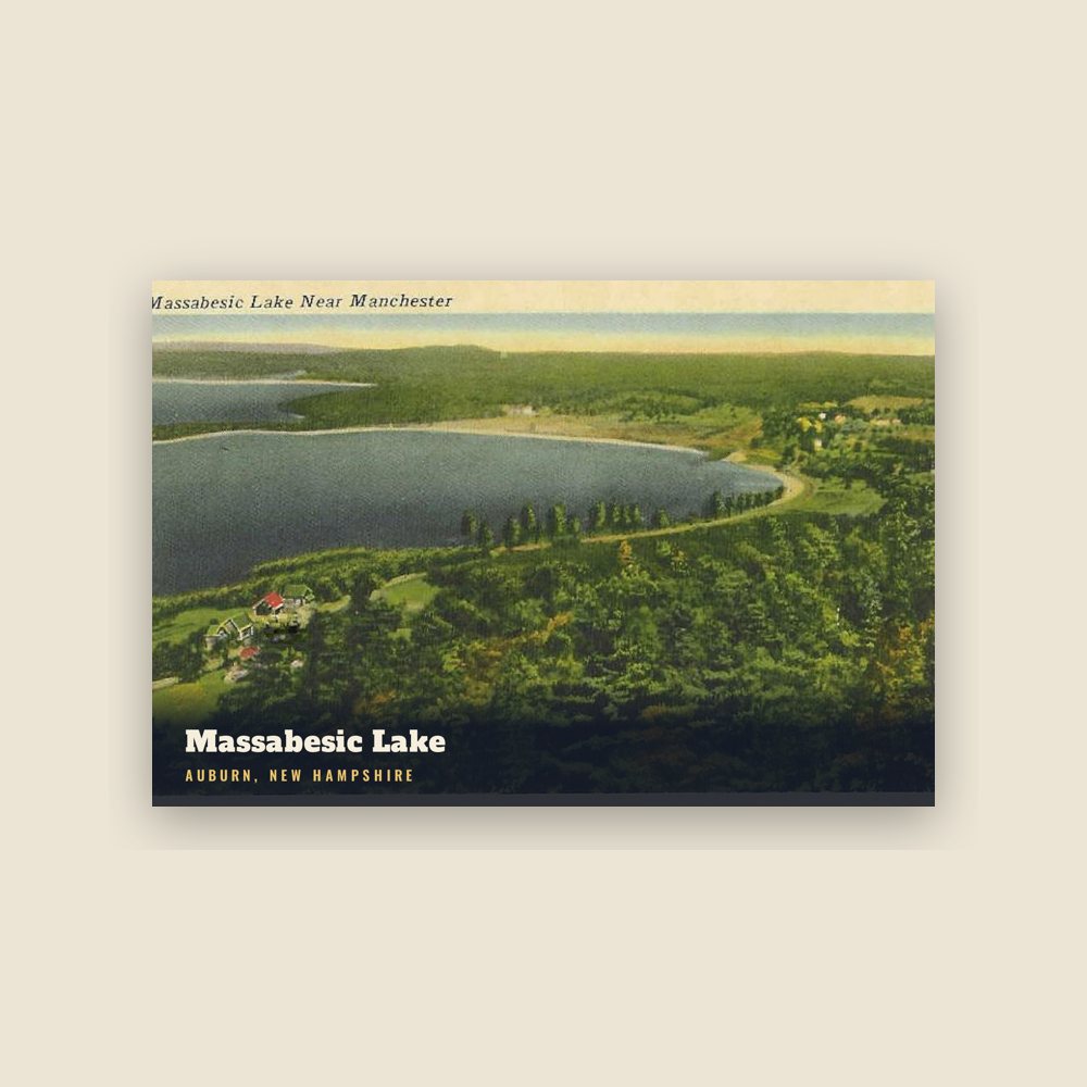 Auburn Massabesic Lake Postcard