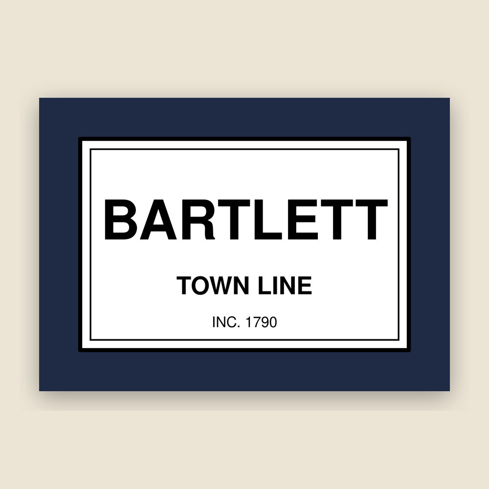 Bartlett Town Line Mug