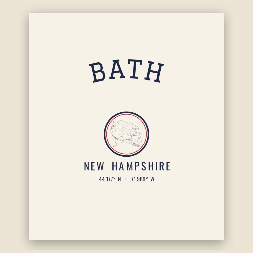 Bath Hometown Ornament