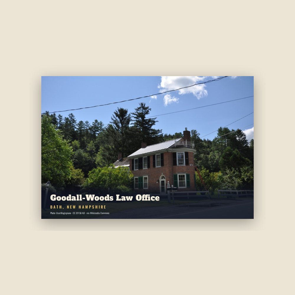 Bath Goodall-Woods Law Office Postcard