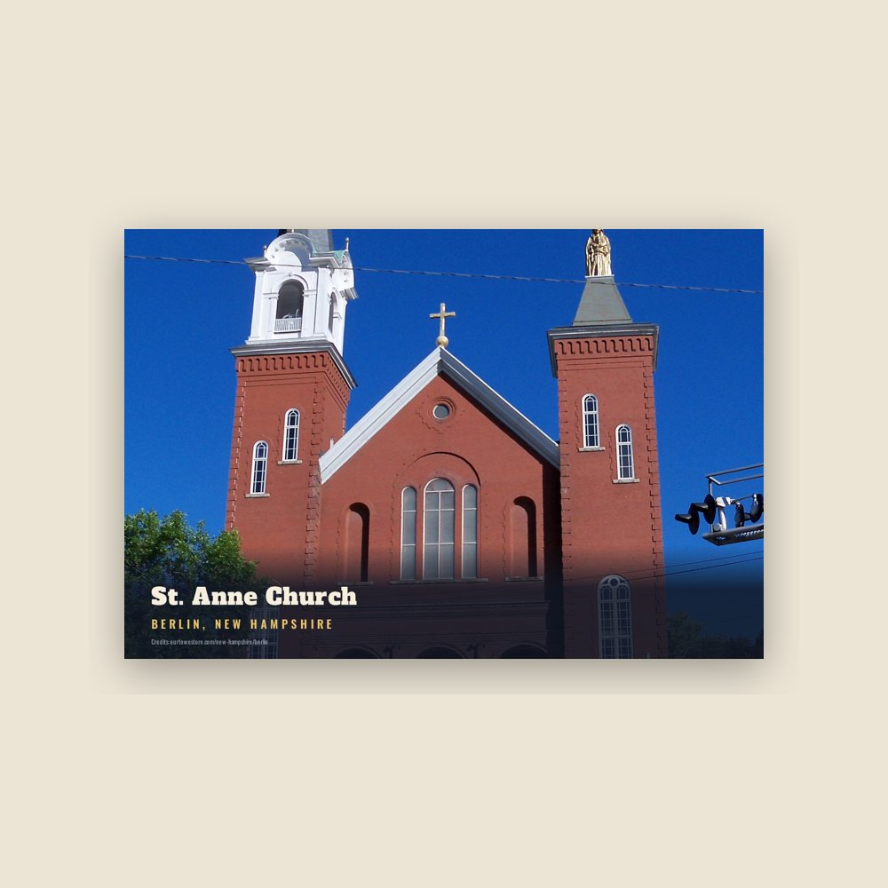 Berlin St. Anne Church Postcard