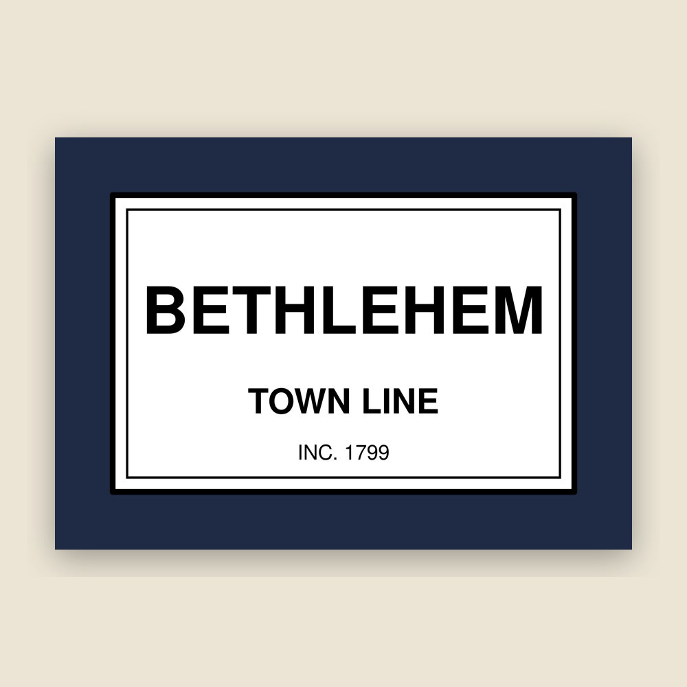 Bethlehem Town Line Mug